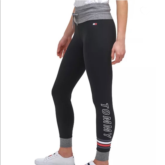 Tommy Hilfiger Pants - Tommy Hilfger Sport  High-Rise Full Length Leggings in Black Size Medium NWT